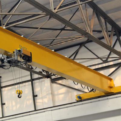 China Electric Single Beam Overhead Crane 5 - 20 Plants Warehouses 36m Lifting Height for sale