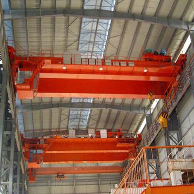 China Wire Rope Double Girder Overhead Crane CE SGS ISO Certificate A3 - A8 QD Type for sale