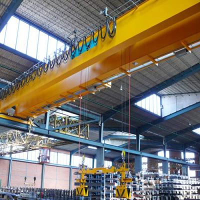 China Workshop Double Girder Overhead Cranes / Double Beam Eot Crane IP54 Waterproof for sale