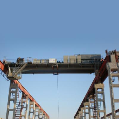 Chine 5 tonnes de pont de poutre de déplacement aérien à télécommande sans fil simple de grue à vendre