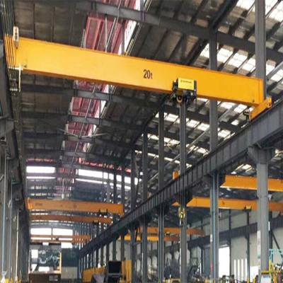 China Electric Overhead Travelling Crane 380V 50Hz Three Phase Q235 Q345 Steels Two Hooks for sale