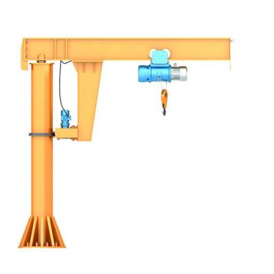 China Garage Overhead Jib Crane / 1.5 Ton 1 Ton Jib Crane 270 360 Rotating Degree for sale