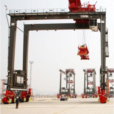 China 40 Ton 30 Ton Ship To Shore Container Cranes Double Beam Electric Lifting for sale