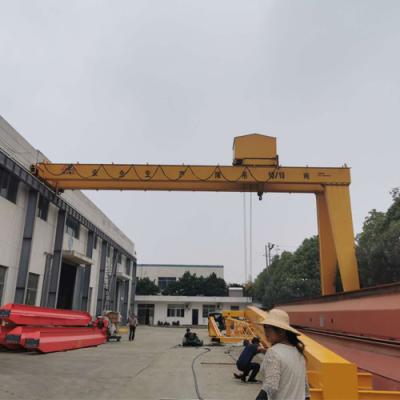 China Durable Double Girder Gantry Crane Driver Room Wireless Remote Control for sale