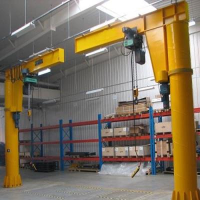 China 10T Customized Pillar Hoist Small Overhead Jib Crane Use In Workshop Plant for sale