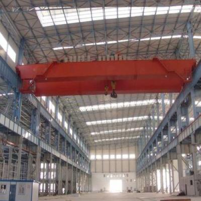 China Double Beam Overhead Travelling Crane With 10T 20T Electric Hoists Trolley for sale