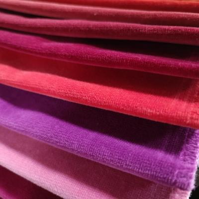 China Breathable flame retardant factory direct crown velvet fabric can be customized and color can be customized for sale