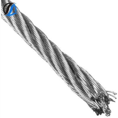 China Industry ASTM 304 Mm 2-32 Diameter Stainless Steel Wire Rope for sale