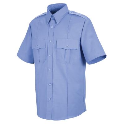 China Medical or Hospital Use Summer Wear Comfortable Stylish Blue Safety Uniform , Custom Safety Shirt for sale