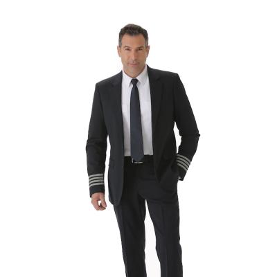 China Blazer Airline Uniforms Airline Pilot Uniform Blazer Suit With Pictures for sale