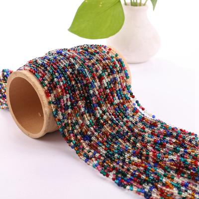 China Jewelry Making Wholesale 3mm Rondelle Faceted Glass Beads Mix Colors Hydraulic Beads Size Beads for sale