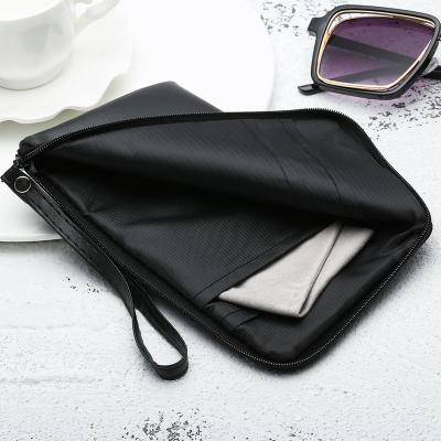 China Custom Made Portable Leather PVC Glass Sunglasses Case Luxury Packaging Black Sunglasses Box Wholesale for sale