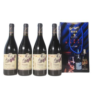 China No Factory Price Elegance Multifunction Glass Bottles Packaging Mulberry Fruit Red Wine for sale