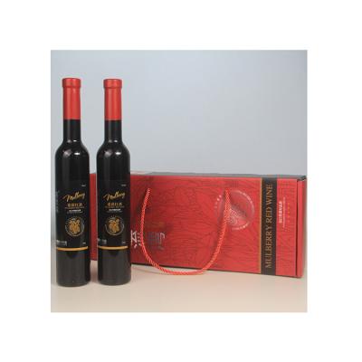 China No factory price high level gift box blackberry fruit red wine for sale for sale