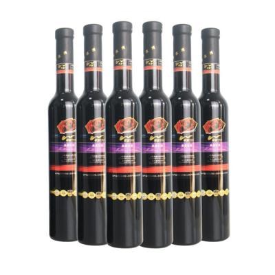 China The drink is directly correct. Best Selling 375Ml 13%Vol Supply Cheap Blackberry Fruit Red Wine With Gift Package for sale