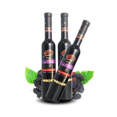 China None Manufacturer Wholesale Finely Processed Best Types of Drinks Blackberry Fruit Red Wine for sale