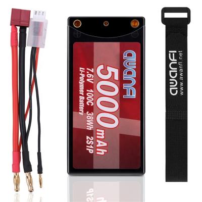 China High Quality Rechargeable Toys 7.6v 5000mah Lipo Battery For Rc Car Trucks Boats for sale