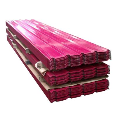 China Modern color coated steel sheet galvanized galvalume zinc coated corrugated zinc roof sheet galvanized steel roofing sheet for sale