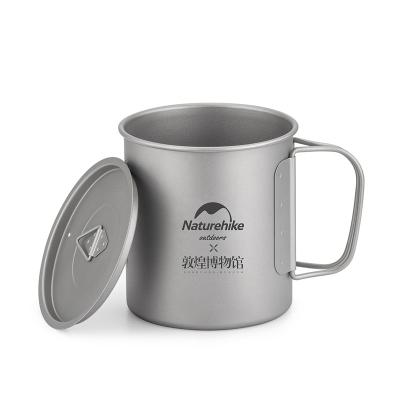 China Naturehike Sustainable Outdoor Camping 300ml 600ml Dunhuang Series Titanium Mug for sale