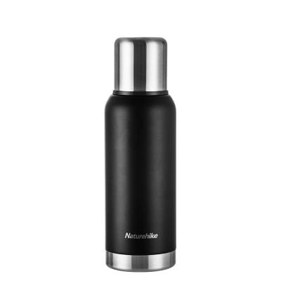 China Naturehike Thermos 750ml 1000ml Stainless Steel Vacuum Bottle PORTABLE Outdoor Camping Flask for sale