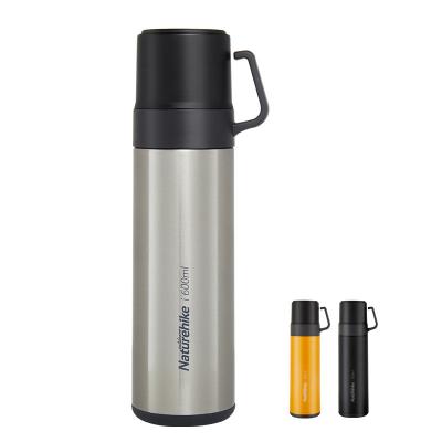 China Hot Selling Outdoor Minimalist Naturehike Camping 3 in1 Vacuum Cup 600ml Water Cup for sale