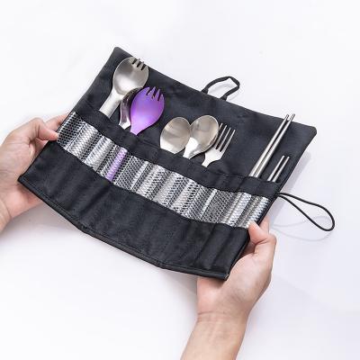 China Naturehike Sustainable Outdoor Camping Picnic Knives And Forks Organizer Bags Tableware Storage Bag for sale