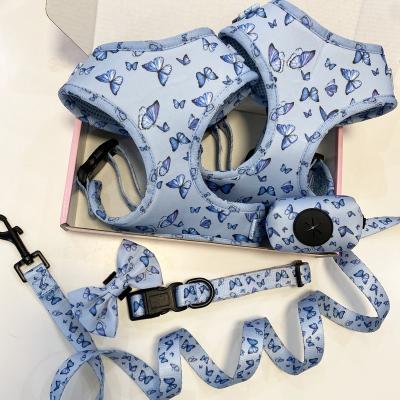 China Lights Customized Fashion Design Attractive Car Large Dog Harness Vest Pet Leads With Logo for sale