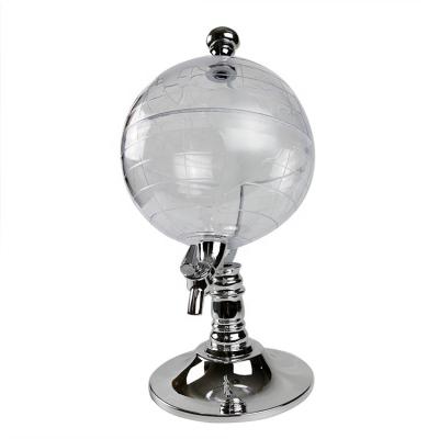 China Eco-friendly popular globe shaped beverage liquor beer dispenser machine for BAR KTV OR party use for sale