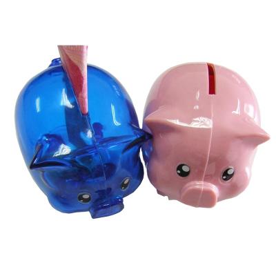 China LOGO Plastic Customizable Cartoon Big Size Coin Bank Cion Money Saving Box Piggy Saving Custom Piggy Bank Piggy Bank for sale