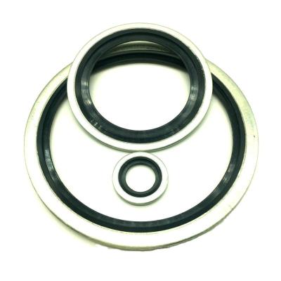 China Gaskets for Threaded Connections of Hydraulic Valve Hoses Metal and Gasket Rubber Compound Gaskets for High Pressure Tubing Joint Gaskets Combined Gaskets for sale