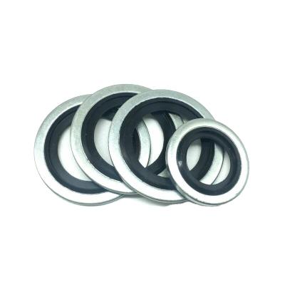 China Gasket for Threaded Connection of High Quality Galvanized Compound Metal Adhesive Compound Copper Valve Trim Hydraulic Pipe Manufacturer for sale