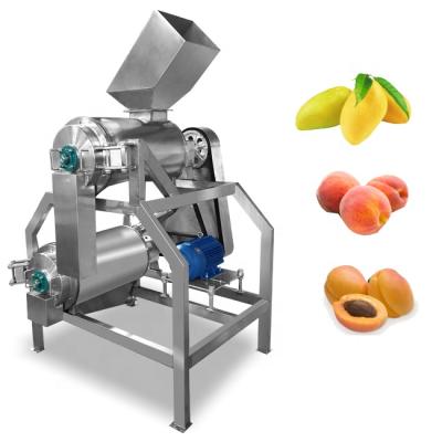 China fruit processing plant food machinery acai pulp juice production line/lemon juice press machine for sale