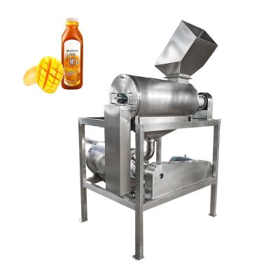 China Fruit Processing Plant Food Machinery Tomato Pulp Making Machine / Mango Pulper Machine for sale