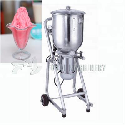 China Multifunctional electric snack factory ice cream fruit grinder blender machine/fruit ice cream maker for sale