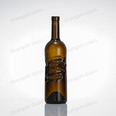 China Wholesale Whiskey Bottle Liquor Bottle Beverage Whiskey Bottle,Wine Bottle Glass Bottles,Vodka Bottle Wine Bottle Round Glass Bottle for sale