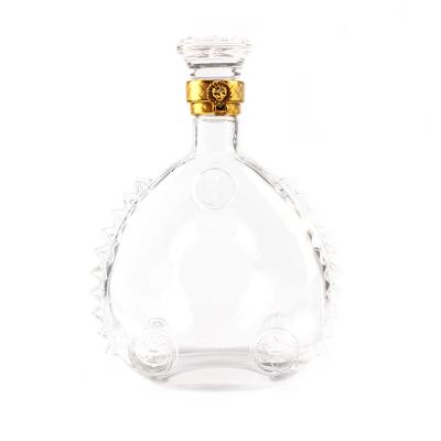 China 500ml 750ml Glass Bottle Wine Bottle Health Preservation Louis XIII Brandy XO Viable Foreign Lead Free Foreign Wine Bottle for sale