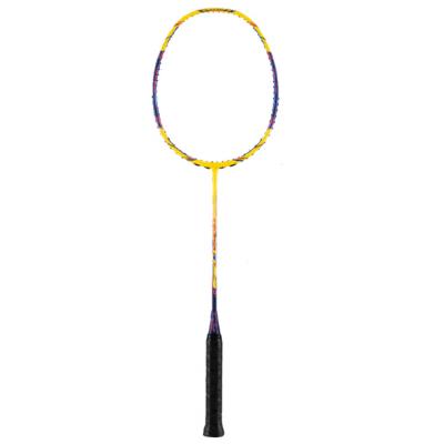 China High quality graphite fiber woven badminton racket for indoor sport for sale