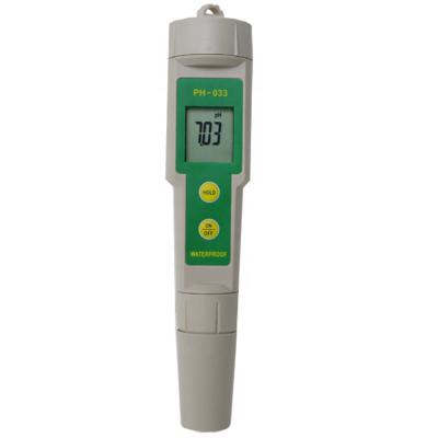 China Generic BJ-P033 Waterproof Interchangeable Electrode Pen PH Meter KL-033 Precision pH Meter for sale