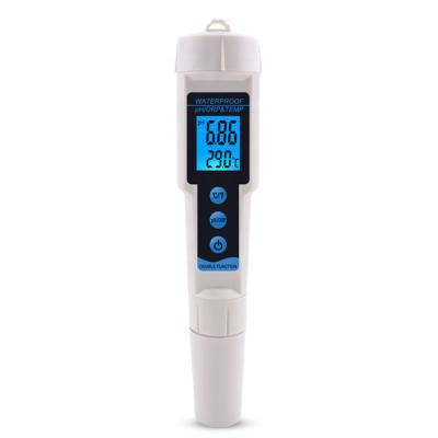 China ORP-3508 New High Accuracy 4 in 1 EC pH TDS Temperature Tester with Backlight Multiparameter Digital Water Quality Monitor ORP-3508 Trimeter for sale