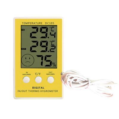 China NEW LCD Digital Thermometer Temperature Humidity Meter Indoor Outdoor DC105 Hygrometer BJ-C105 for sale