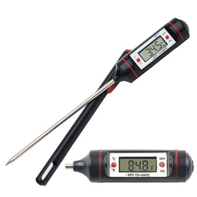 China Portable Kitchen Thermometers Digital Kitchen Thermometer BBQ Meat Water Oil Cooking Electronic Food Probe Oven Thermometer WT-1 with tube for sale