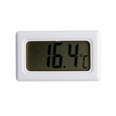 China ABS Wireless LCD Black Mini Fridge Thermometer for sale