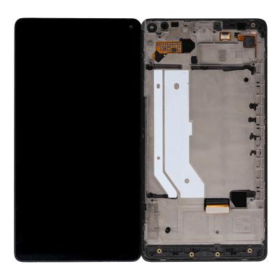 China Hot Sales LCD Digitizer For Nokia Lumia 950XL LCD Display Touch Screen Assembly With Frame 5.7 inch for sale