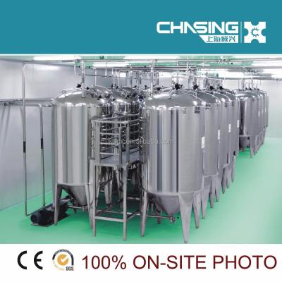 China 300L 20000L Chemical Storage Tank 0.5 MPa Vertical Stainless Steel Oil Storage Tank Te koop