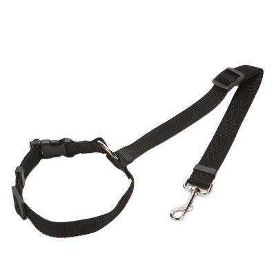 China Lights Wholesale Custom Adjustable Comfortable Dog Seat Belt Pet Car Seat Belt For Dog Leash for sale