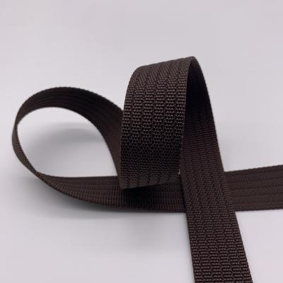 China High Tenacity Main Ingreadient High Imitation Polyester Webbing Webbing Nylon Webbing Band for sale