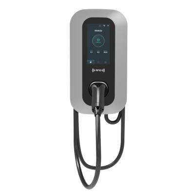 China AC Home Charging 2023 New Wallbox Ev Chargers Price Rfid Card Car Ev Charger 7kw Ev Charger Level 2 for sale