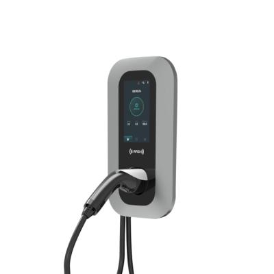 China 230v AC 230v Portable Charger AC Ev Charging Station Street Light Electric Home Charging Box 7kw AC Wall Smart Charging Station for sale