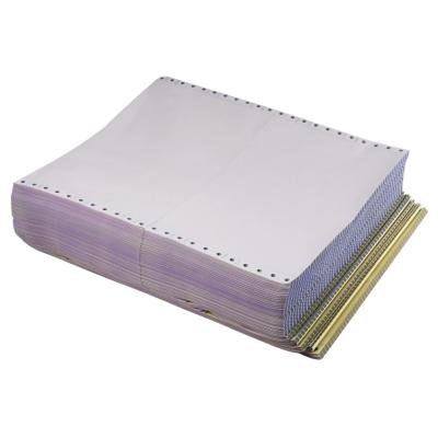 China Cash register continuous form single ply and multi-ply 9.5x11inch carbonless paper listing paper for sale