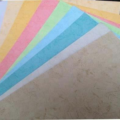 China Book Binding Moisture Proof Cover Board Hardness Grain Paper Leather Leather Cover for sale